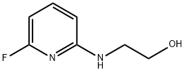 2-(6-氟-吡啶-2-基氨基)-乙醇, 1000981-41-8, 结构式