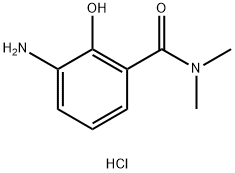 3-AMino-2-hydroxy-N,N-diMethylbenzaMide Hydrochloride Struktur