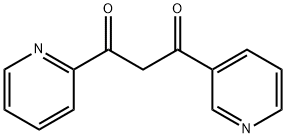 1-(2-pyridinyl)-3-(3-pyridinyl)-1,3-propanedione Structure