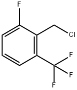 2-(Chloromethyl)-1-fluoro-3-(trifluoromethyl)benzene Structure