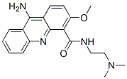 9-Amino-N-(2-(dimethylamino)ethyl)-3-methoxy-4-acridinecarboxamide|