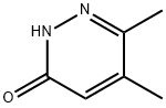 3(2H)-哒嗪酮, 5,6-二甲基- 结构式