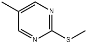 5-METHYL-2-METHYLSULFANYL-PYRIMIDINE Struktur