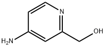 4-アミノ-2-ピリジンメタノール 化学構造式