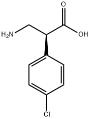 (S)-3-Amino-2-(4-chloro-phenyl)-propionic acid Structure