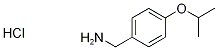 (4-isopropoxyphenyl)methanamine hydrochloride Structure