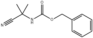 BENZYL [1-CYANO-1-METHYLETHYL]CARBAMATE Struktur