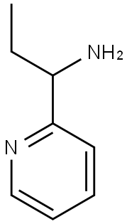 1-(2-吡啶基)-1-丙胺,100155-73-5,结构式