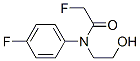 2,4'-Difluoro-N-(2-hydroxyethyl)acetanilide Struktur