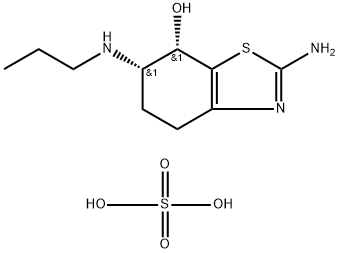 2-AMino-6-(propylaMino)-4,5,6,7-tetrahydrobenzo[d]thiazol-7-ol Struktur