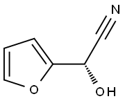 (S)-Hydroxy(2-furanyl)acetonitrile 结构式