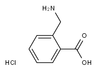 2-(AMINOMETHYL)BENZOIC ACID HYDROCHLORIDE Struktur
