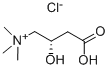 L-Carnitine hydrochloride 化学構造式