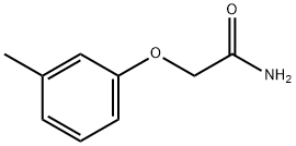 3'-甲基苯氧基乙酰胺,10017-53-5,结构式