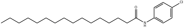 HexadecanaMide, N-(4-chlorophenyl)- 结构式