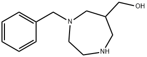 (1-benzyl-1,4-diazepan-6-yl)methanol Structure