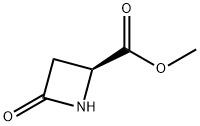 (S)-4-氧代氮杂环丁烷-2-羧酸甲酯, 100188-44-1, 结构式