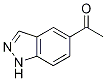 5-Acetyl-1H-indazole Struktur