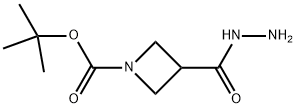 3-(肼羰基)氮杂丁烷-1-羧酸叔丁酯,1001907-44-3,结构式