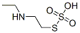 Thiosulfuric acid hydrogen S-[2-(ethylamino)ethyl] ester Structure