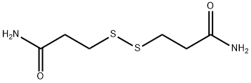 3-[(3-AMINO-3-OXOPROPYL)DITHIO]PROPANAMIDE Structure