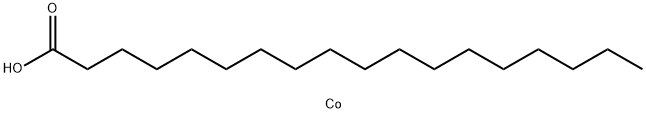 ステアリン酸コバルト(II) 化学構造式