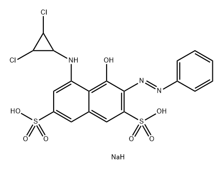 disodium 5-[(2,3-dichlorocyclopropyl)amino]-4-hydroxy-3-(phenylazo)naphthalene-2,7-disulphonate|