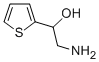 2-アミノ-1-(チオフェン-2-イル)エタノール 化学構造式