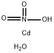 二硝酸カドミウム·4水和物 化学構造式