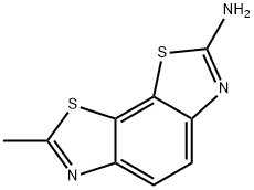 Benzo[1,2-d:4,3-d]bisthiazol-2-amine, 7-methyl- (9CI) Structure