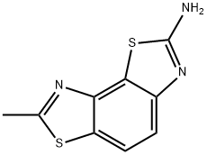 Benzo[1,2-d:3,4-d]bisthiazole, 2-amino-7-methyl- (7CI,8CI) Structure