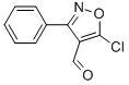 5-CHLORO-3-PHENYL-4-ISOXAZOLECARBOXALDEHYDE Structure