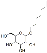 heptyl D-glucoside Struktur