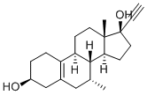 3BETA-HYDROXYTIBOLONE, 100239-45-0, 结构式