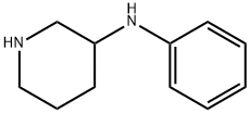N-フェニルピペリジン-3-アミン 化学構造式