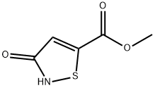 5-Isothiazolecarboxylicacid,2,3-dihydro-3-oxo-,methylester(9CI) Structure