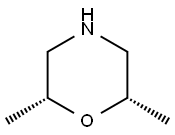 (2R,6S)-2,6-dimethylmorpholine Struktur