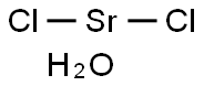 Strontium chloride hexahydrate Structure