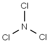 Trichlorine nitride Structure