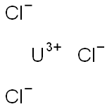 ウラン(III)トリクロリド 化学構造式