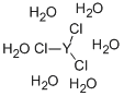 六水氯化钇,10025-94-2,结构式