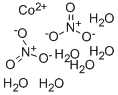 Cobaltous nitrate hexahydrate Struktur