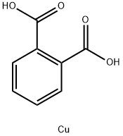 フタル酸銅(II) 化学構造式