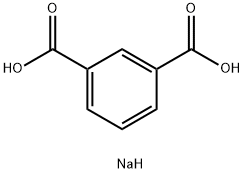 1,3-苯二甲酸二钠盐, 10027-33-5, 结构式