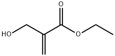 2-羟甲基丙烯酸乙酯, 10029-04-6, 结构式