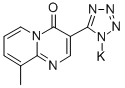 吡嘧司特钾,100299-08-9,结构式