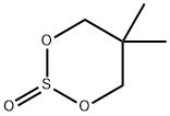 5,6-Dihydro-5,5-dimethyl-4H-1,3,2-dioxathiin 2-oxide, 1003-85-6, 结构式