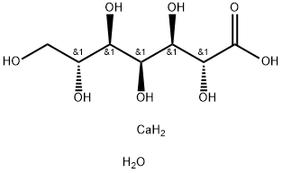 ALPHA-D-七葡(萄)糖酸钙 二盐酸盐, 10030-53-2, 结构式