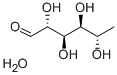 L(+)-Rhamnose monohydrate Struktur