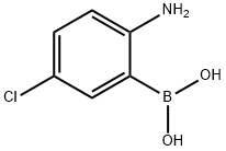 2-AMINO-5-CHLOROPHENYLBORONIC ACID,1003042-41-8,结构式